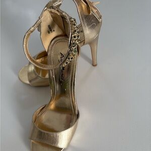Aldo Shimmering Gold Heels